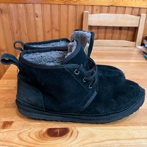 Uggs Black Suede Neumel Size 11 Men